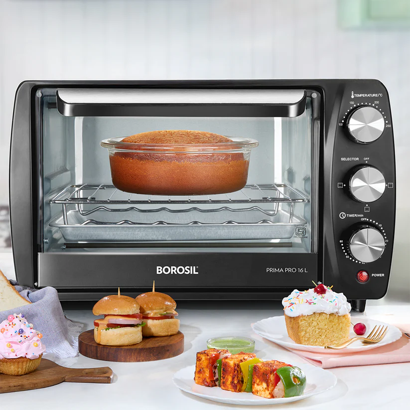 Borosil Prima Pro 16L Oven Toaster Griller (OTG) AM-BOTG06-BM