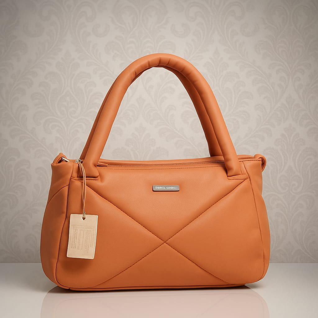 Quilted Handbag - AM01406MB Stylish and versatile handbags in multiple colors